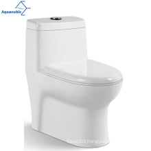 Aquacubic Popular Sanitary Ware Bathroom Siphonic One Piece Toilet